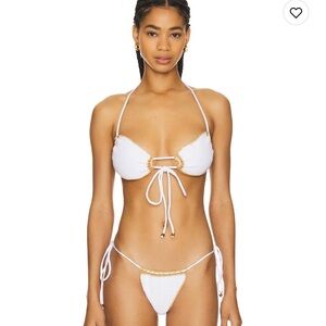 Indah bikini set in white